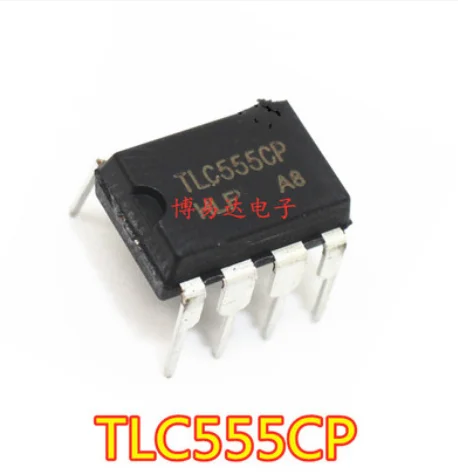Free Shipping 100pcs TLC555CP DIP-8  CMOS IC