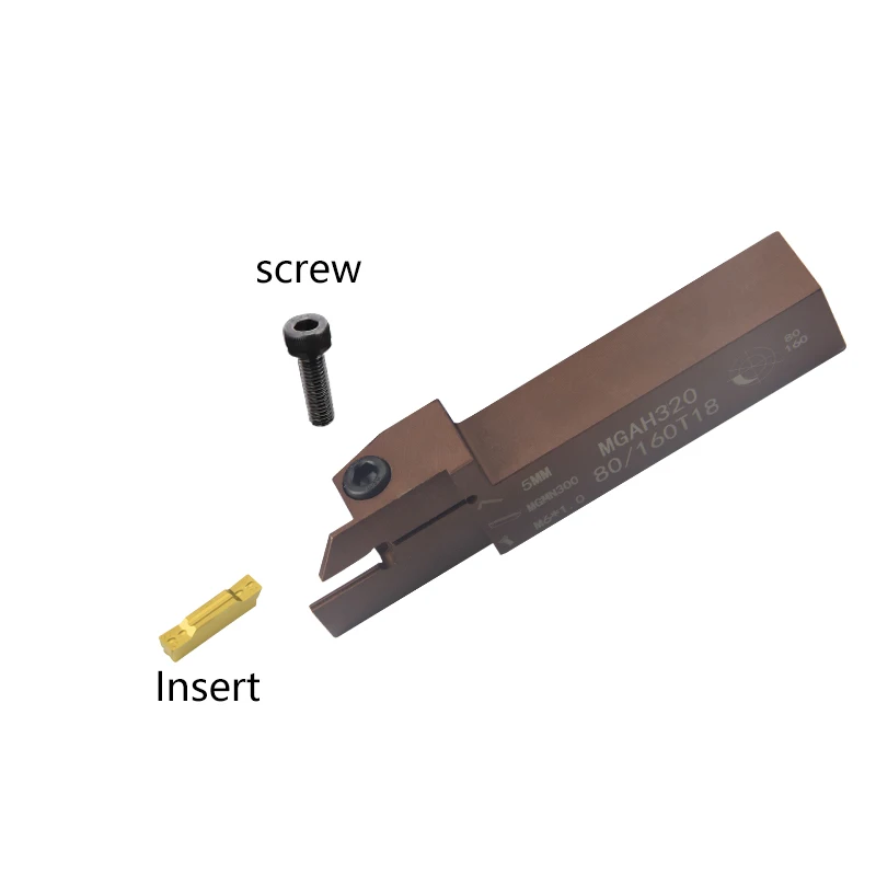 Imagem -02 - Mgah High-end Primavera Steel Groove Cutter Torno Mecânico Grande Faixa c External Reverse End Face Mgmn300