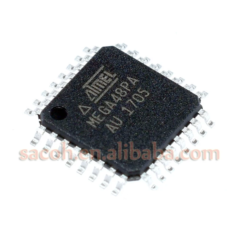 5PCS/lot New Original ATMEGA48PA-AU MEGA48PA-AU MEGA48PA or ATMEGA48A-AU or ATMEGA48V-10AU TQFP-32 8-bit Microcontroller