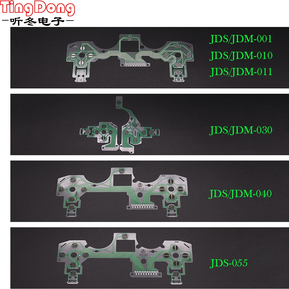 

for ps4 PS4 Pro Slim Controller Conductive Film Keypad flex Cable for ps4 Ribbon Circuit Board JDS 030 040 055