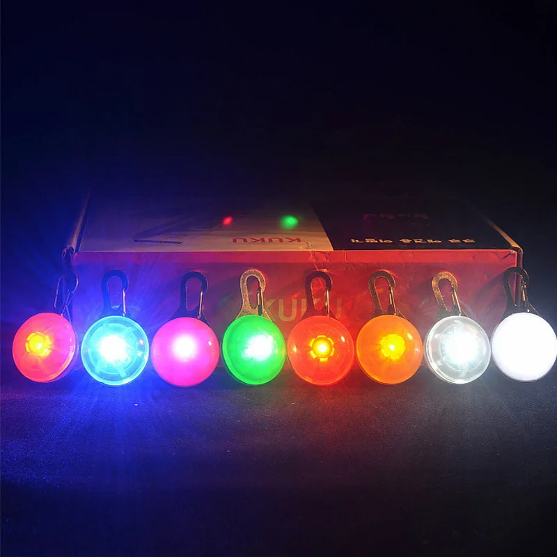 Pedant Pet Led Flashing Pet Collar Buckle Tie Collar For Training Walking  Pet Supplies Dog Cat Puppy LED Night Safety