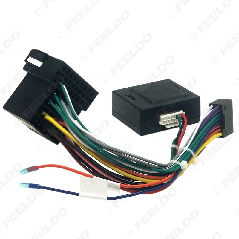 FEELDOCar Audio 16PIN Android Power Cable Adapter With Canbus Box For Lifan X60(2011-2015)
