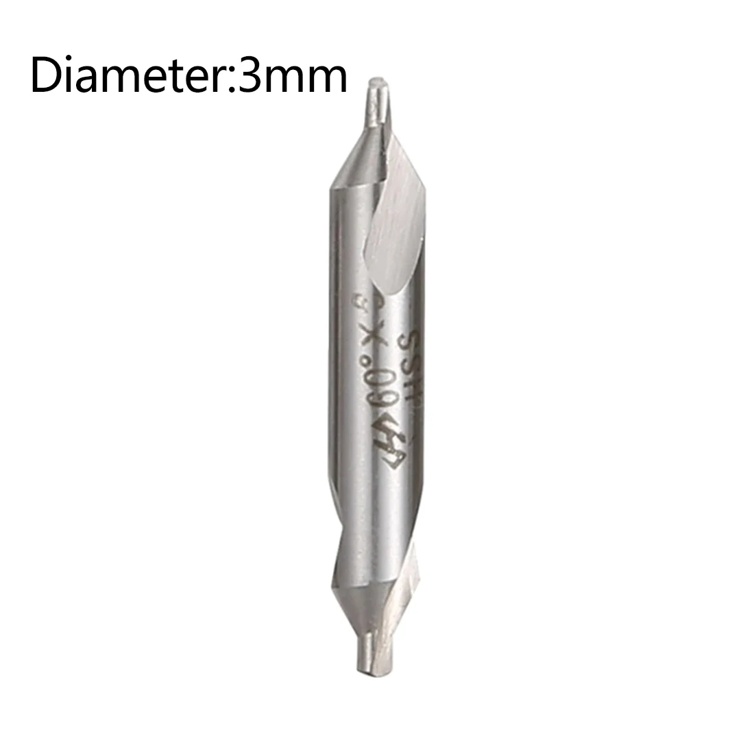 Tốc Độ Cao HSS Thép Không Gỉ Kết Hợp Trung Tâm Mũi Khoan Bits 60 Độ Mũi Khoan Mũi Khoan 1Mm 2Mm 3Mm 5Mm cho Dụng Cụ Điện