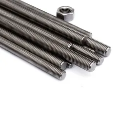 M2-M20 304 Stainless Steel Full Thread Rod Screw Rod Headless Bolt Thread Full Threaded Stud