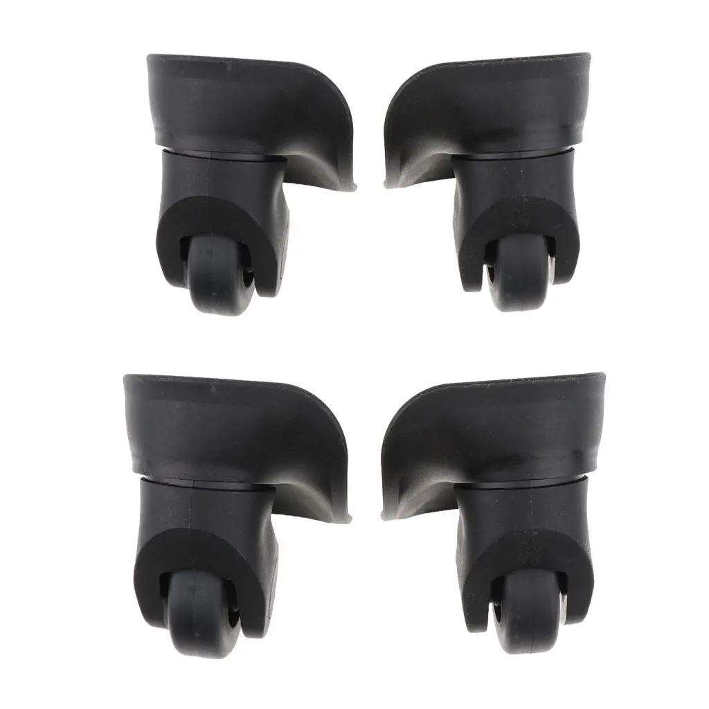 1 Pair Universal Swivel Luggage Suitcase Wheel Replacement Caster Large Size Luggage Wheel Replacement Luggage Accessories A08
