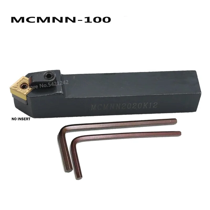 Mcmnn1616h12 mcmn2020k12 MCMNN2525M12-100 CNC旋盤工具ホルダー角度40バーcnmg120404超硬インサート