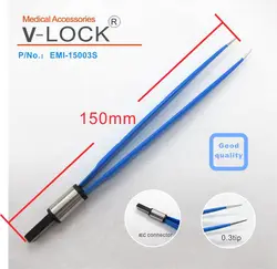 2023 V-LOCK best disposable bipolar forceps  straight for electrosurgical unit