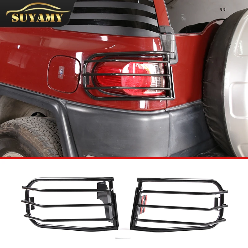 

Auto Front Headlight Decoration Protection Cover For Toyota FJ Cruiser 2007-2021 Car Tail Light Trim Cover Styling Accessories