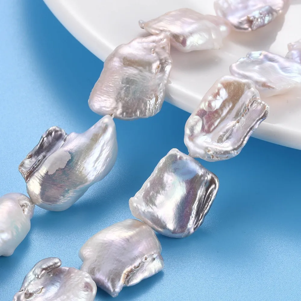 1 Strand Freshwater Natural Keshi Pearl Beads Strands for Fashion Bracelet Necklace DIY jewelry making Decor Accessories