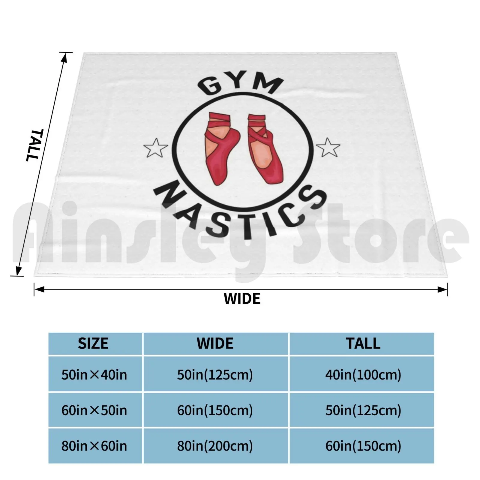 Gymnastic Blanket Fashion Custom Legacy Fitness Legacy Fitness Gym Fitness Workout Bodybuilding Muscle