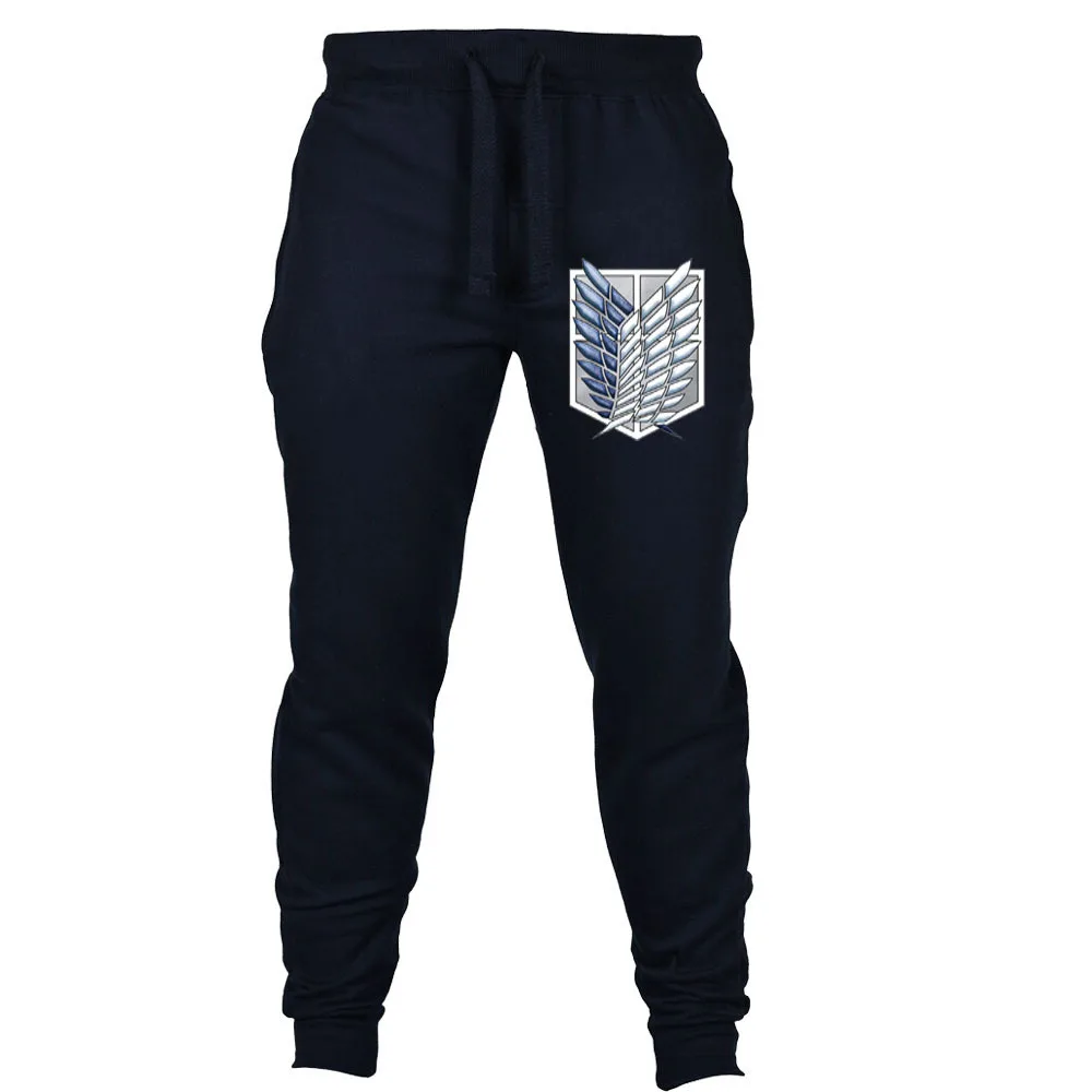 Japan anime Attack on Titan Shingeki no Kyojin pants Anime Cosplay Joggers Cosplay Costume men Sweatpants