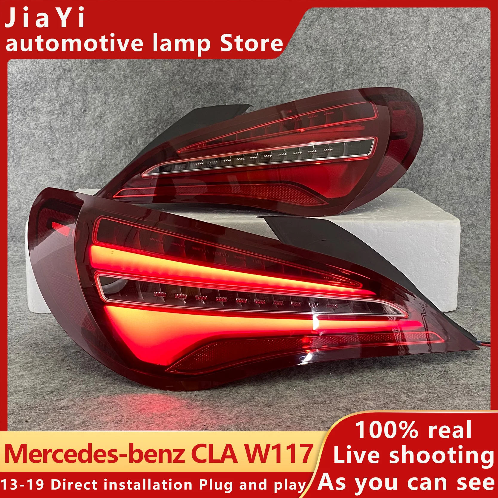 

Car Styling Head Lamp For W117 CLA 2014-2018 LED Taillight CLA ALL LED rear lamp