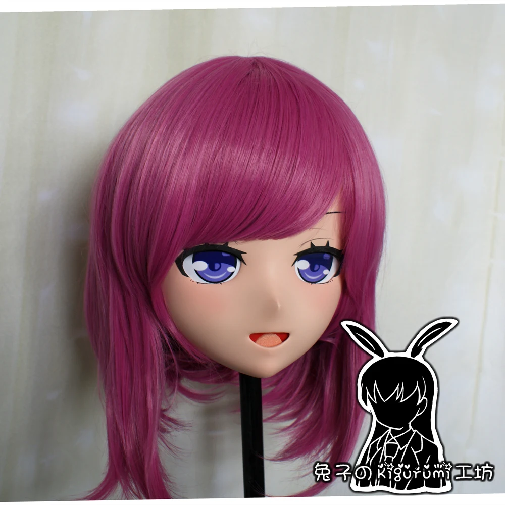 (RB673)Quality Handmade Female/Girl Resin Japanese Anime Cartoon Character Cosplay Kigurumi Mask