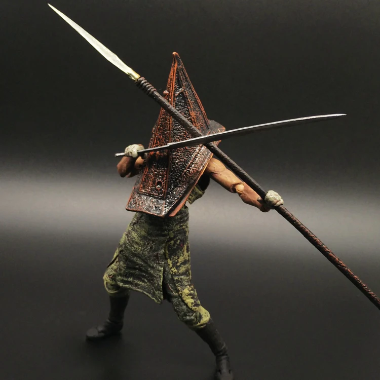 Silent Hill Action Figure Pyramid Head Figma PVC 150mm Collectible Model Toy Anime Movie Silent Hill Pyramid Head