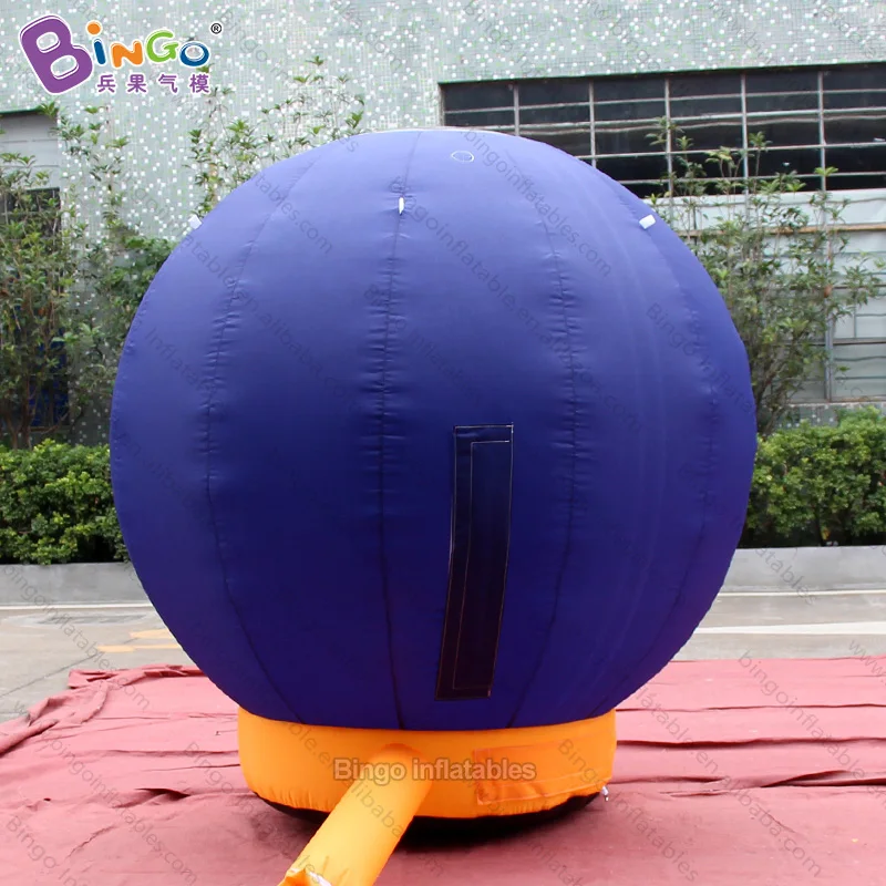 Hand-Made 2 meters high inflatable bubble ball for decoration / Exquisite inflatable christmas snow ball toys