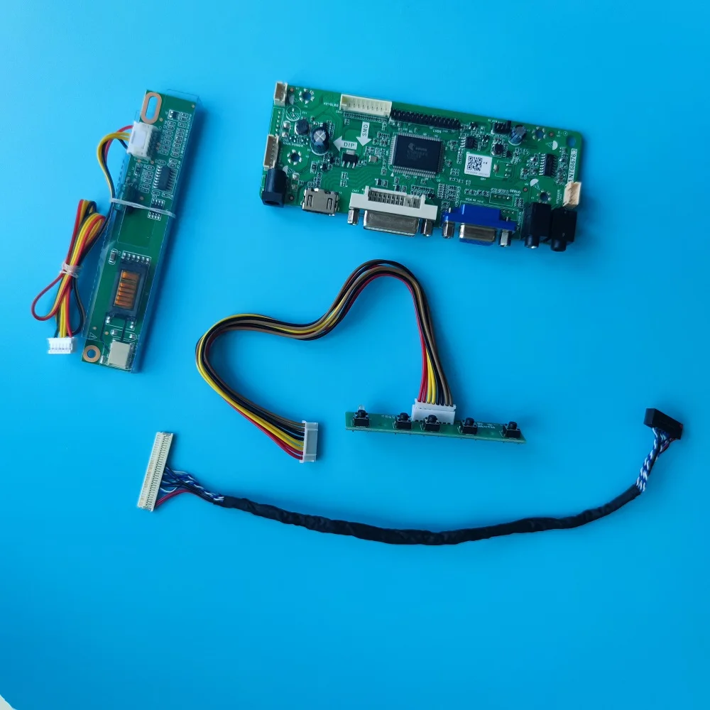

Комплект для телефона, контроллер L01/L03, панель управления LVDS M.NT68676, 1680 × 1050, 17,0 дюйма, ЖК-дисплей со светодиодной подсветкой, совместимый с HDMI экран DVI VGA