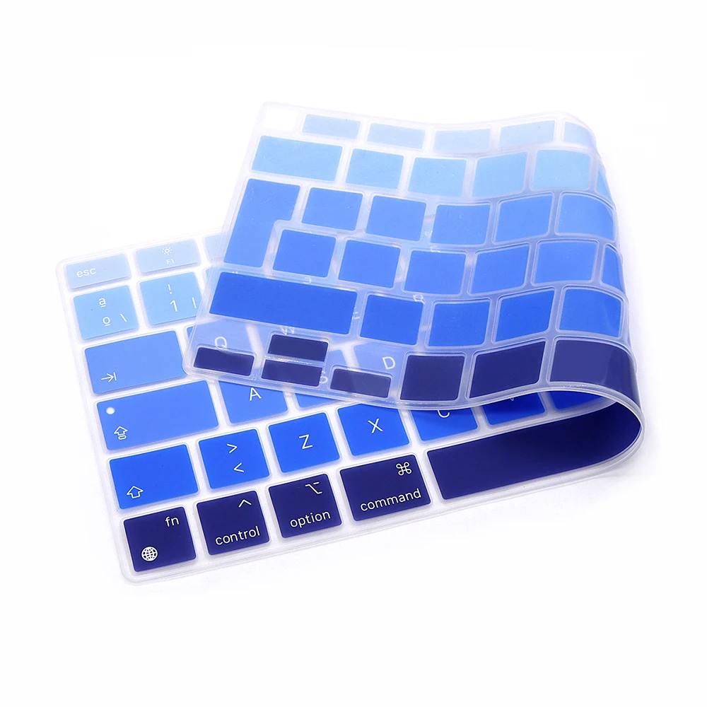 Funda de silicona para teclado de ordenador portátil, cubierta protectora para Macbook Air 13, A2337, Apple Air13, M1, 2020