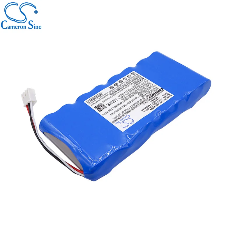 CameronSino Battery for COMEN CM-1200A CM-1200A ECG EKG fits CM1200A Medical Replacement battery 5600mAh/82.88Wh 14.80V Blue