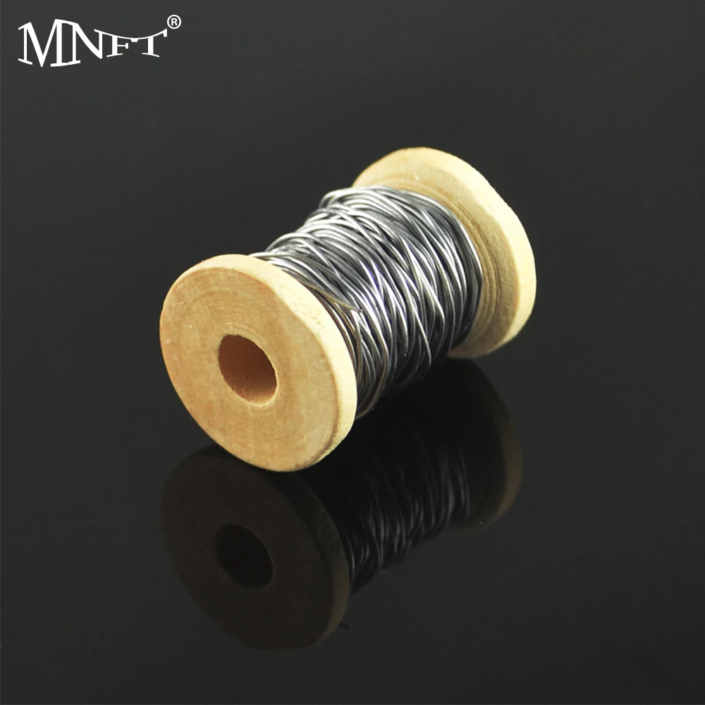 MNFT 2Pcs/Lot 0.5 mm/1.0mm Round Ultra Soft Lead Wires Fly Tying Super Lead Wires for Weight Line