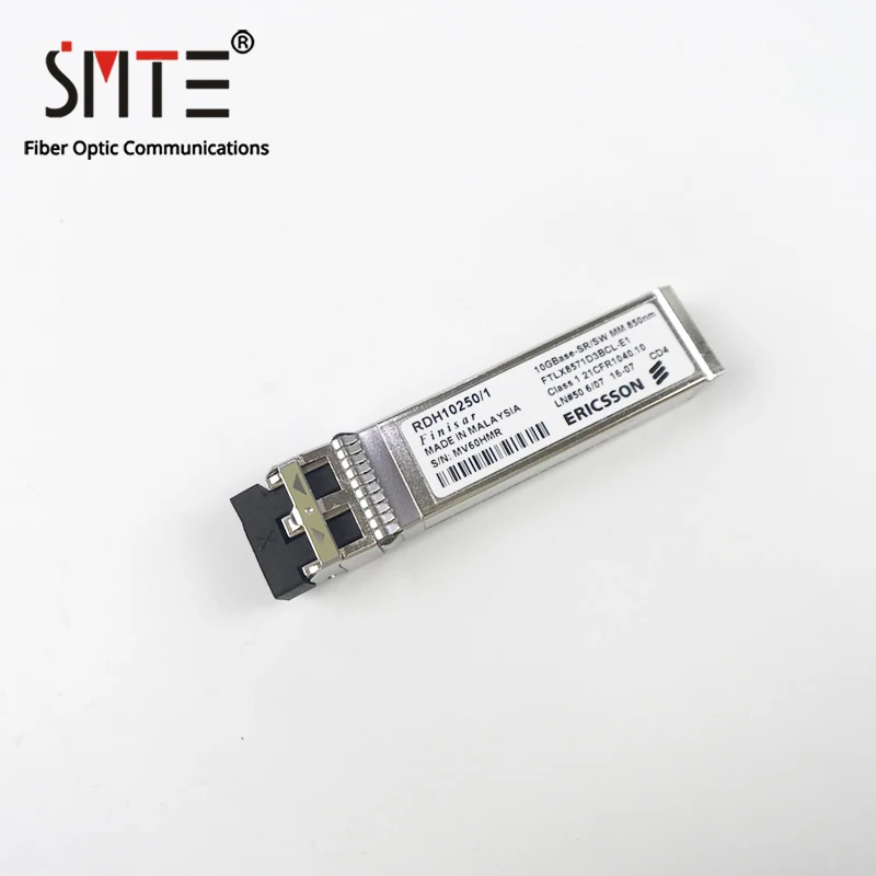 ERICSSON RDH102 50/1 FTLX8574D3BCL-E1 10G 850nm 0.3km SR Single-Mode SFP Optical Fiber Transceiver