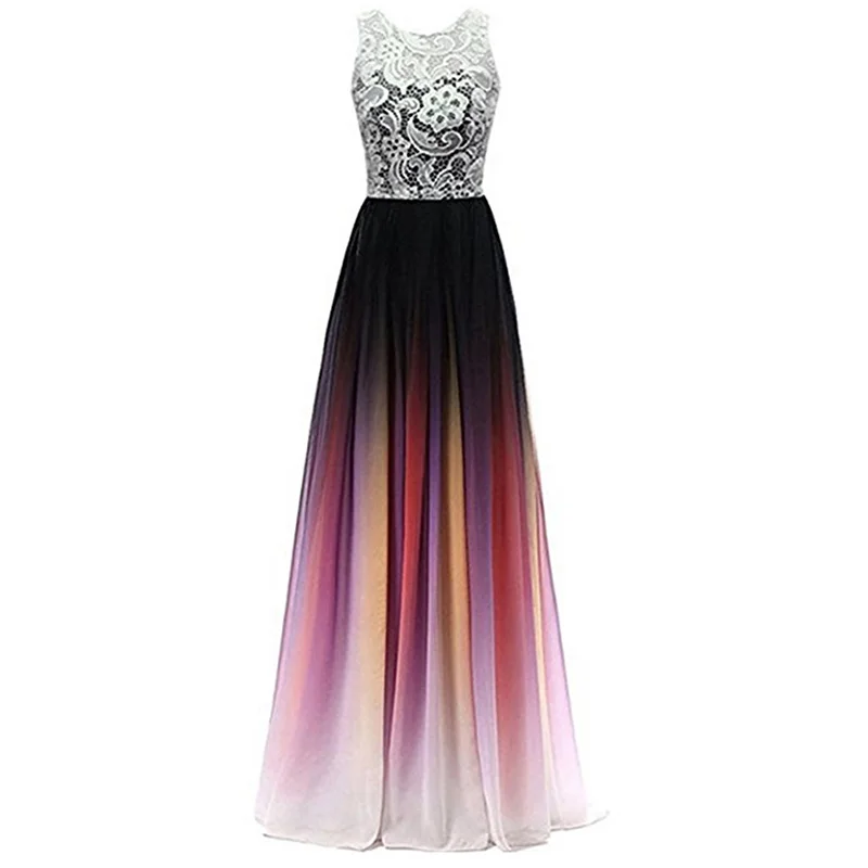 Uma linha gradual chiffon rendas elegante fora do ombro alta pescoço vestidos de dama de honra festa de casamento à noite formal baile de formatura zíper volta