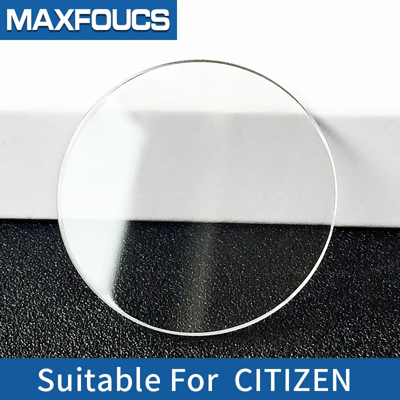 For Citizen Sapphire crystal Watch Glass Flat White Watches Replace Watch Repair Parts