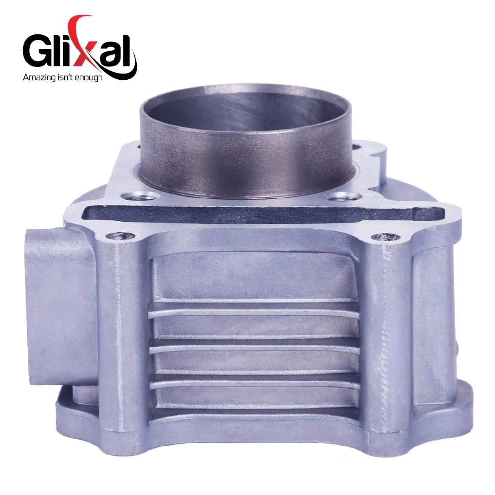 Glixal GY6 60cc Chinese Scooter Engine 44mm Big Bore Cylinder Kit Piston Kit 4T 139QMB 139QMA JONWAY JMSTAR ZNEN Roketa Moped