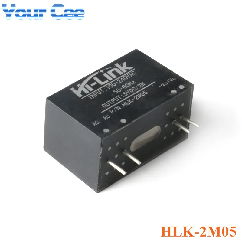 HLK-2M03 HLK-2M05 HLK-2M09 HLK-2M12 AC-DC Power Module AC to DC Mini Isolation Switch Power Supply Module 220v to 3.3v 5v 9v 12v