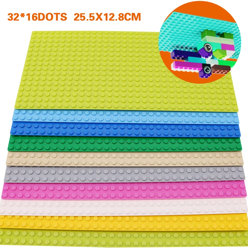 32*32 Dots Klassische Basis Platten Kunststoff Ziegel Baseplates Gebäude Spielzeug Stadt Bausteine DIY Ziegel Bau Spielzeug Geschenk