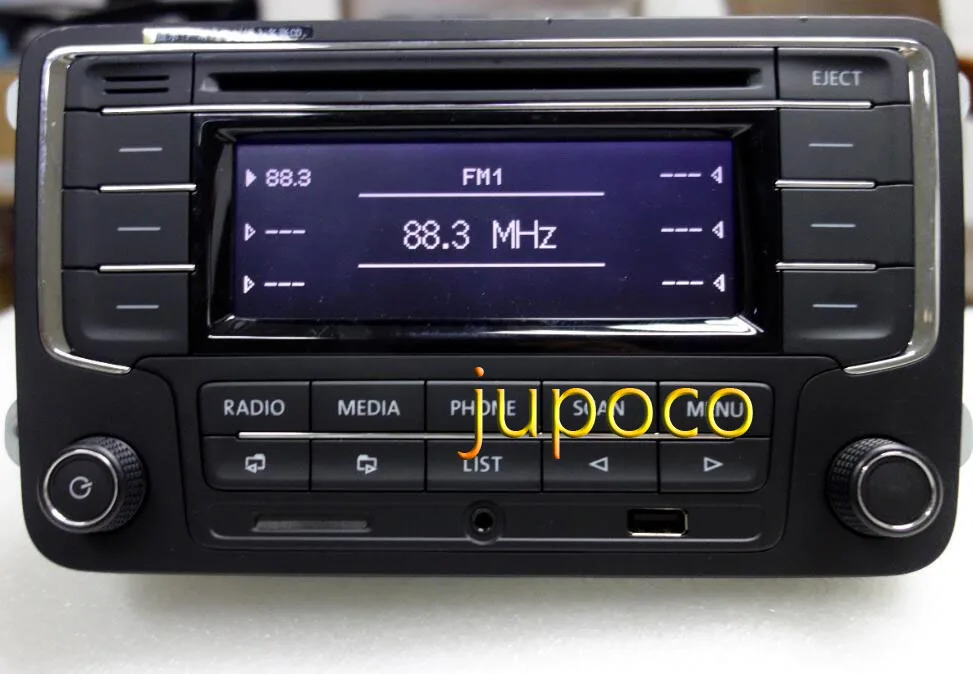 

Car Radio RCN210 CD BRAND NEW Player USB MP3 AUX Bluetooth 9N 31G 035 185 For VW Golf Jetta MK4 Passat B5 Polo RCN 210