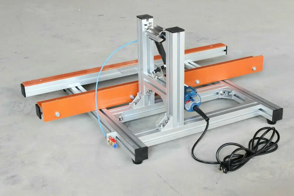 Woodworking profile trimming machine Electric edge banding machine trimming edge chamfering machine