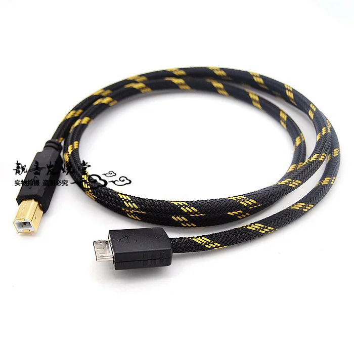 6N OCC Gold Plated 22PIN DOCK WMPORT Walkman To USB B DAC Cable For Desktop Decoder Sony  zx300a 300A+ A55 0.5M 1M 2M 3M