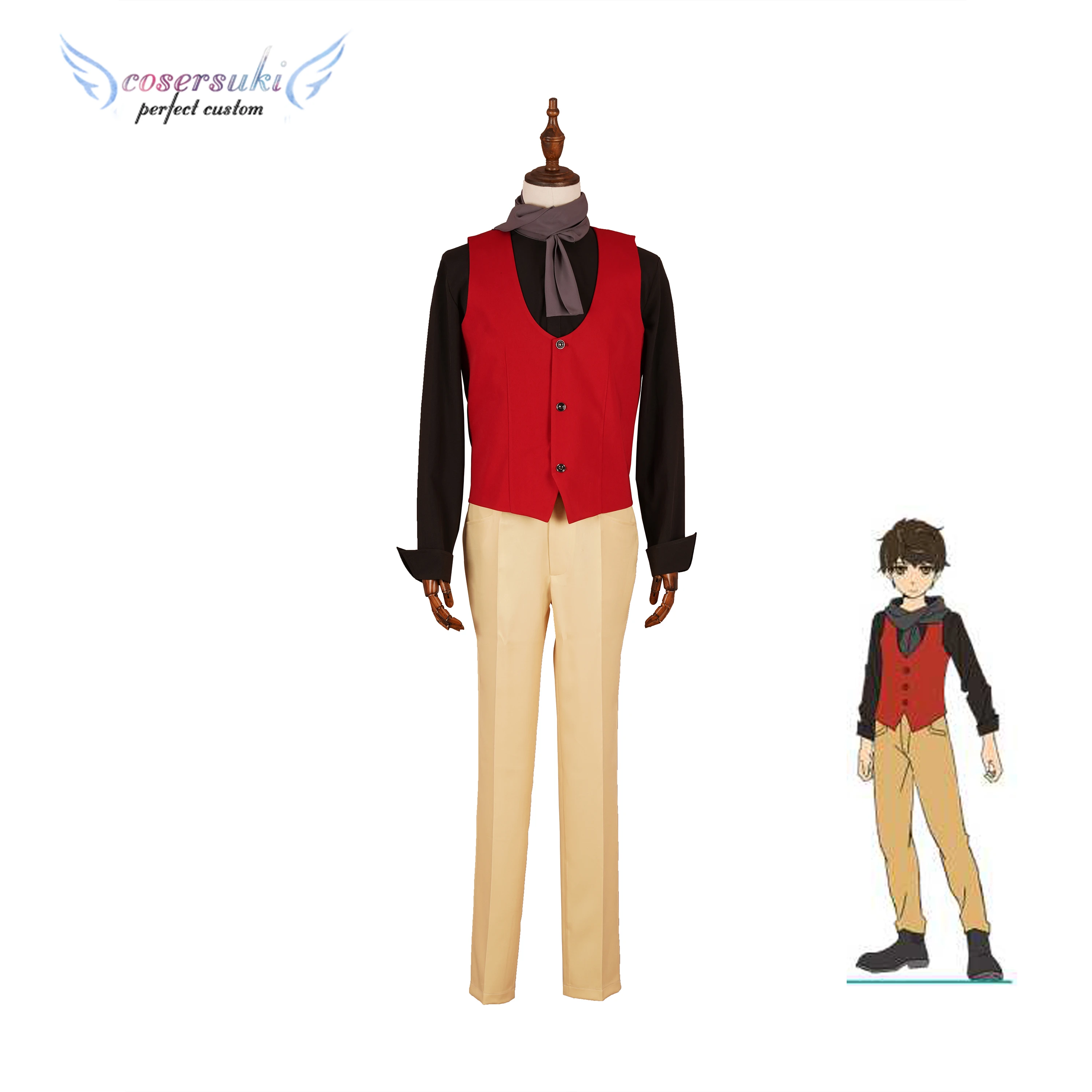 

Tower of God Twenty-Fifth Baam Cosplay Costume Stage Performance Clothes , Perfect Custom for You !