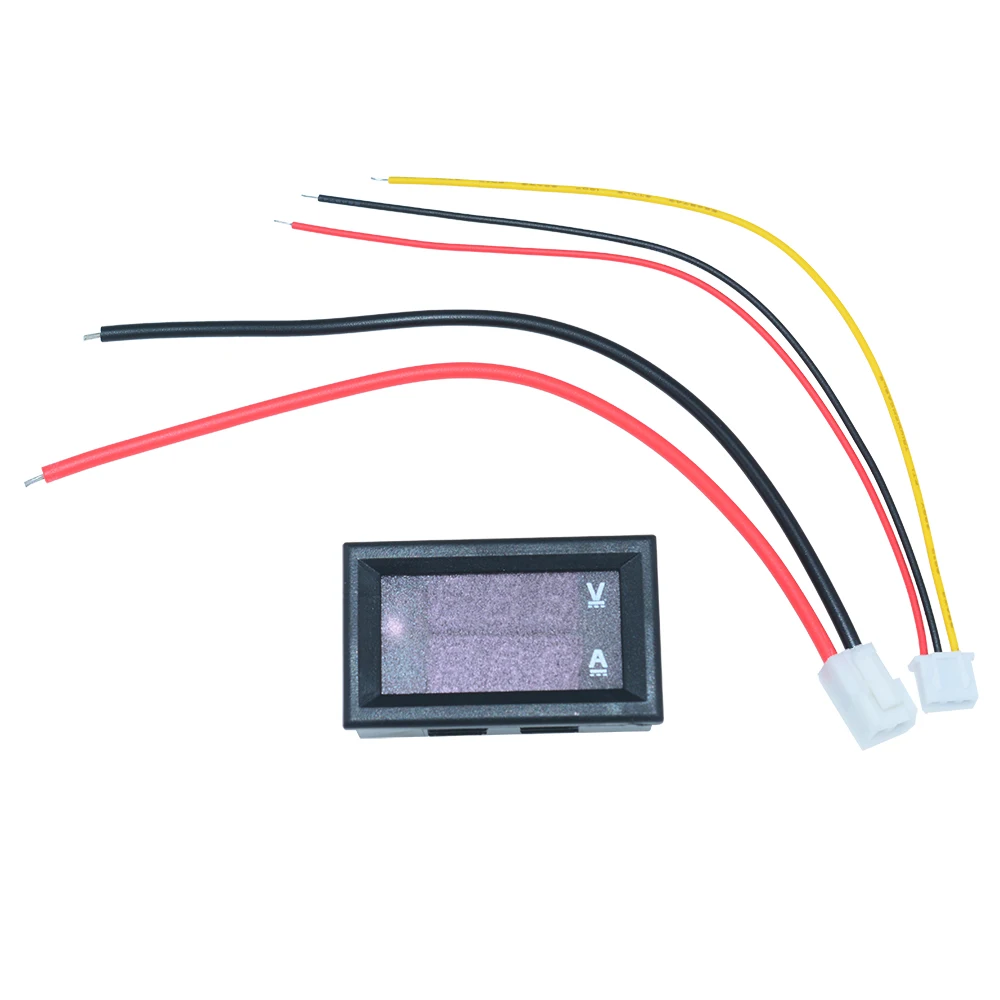 Dual LED Display Mini Digital Voltmeter Ammeter DC 100V 10A Panel Amp Volt Voltage Current Meter Tester 0.56\