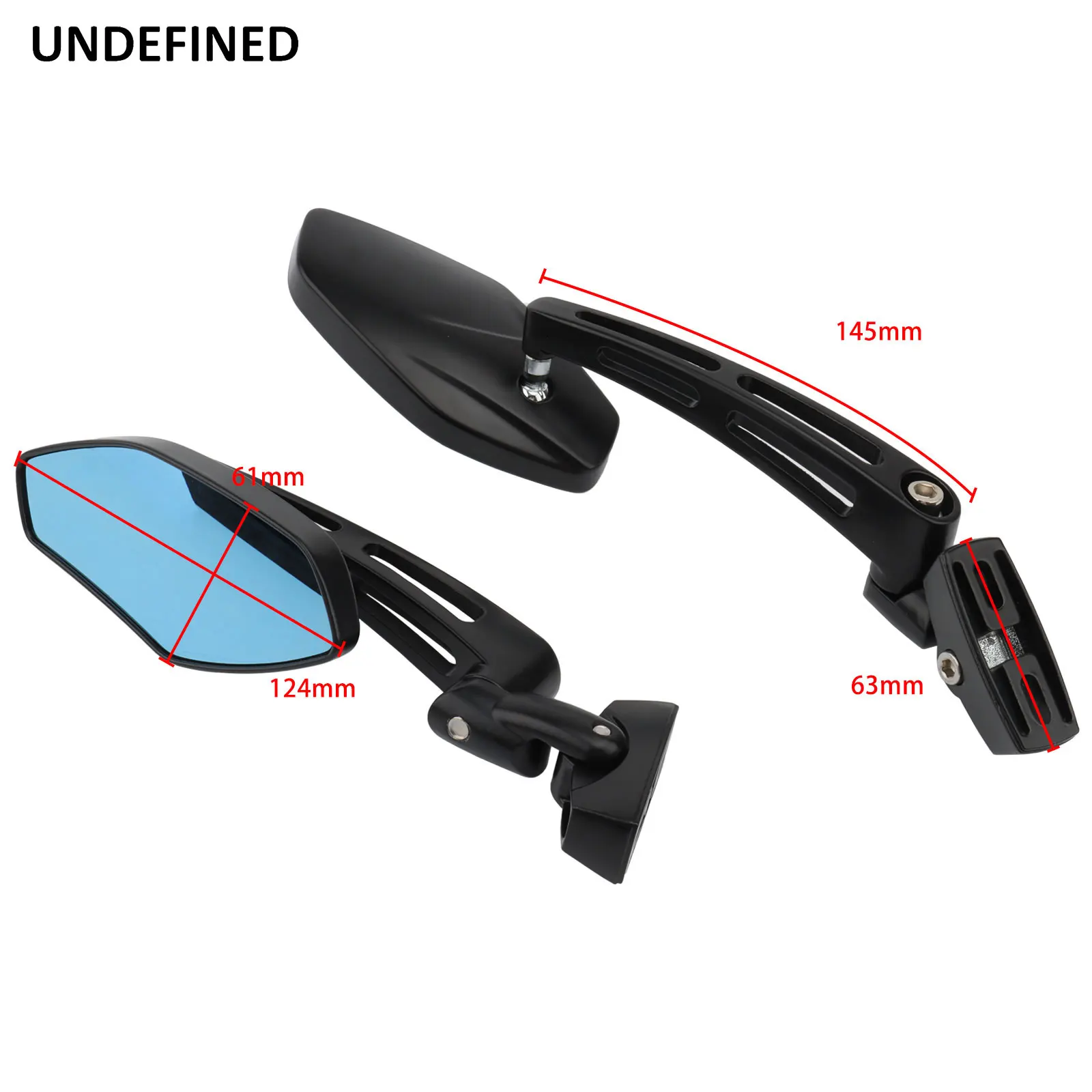 Rear View Side Mirrors For Kawasaki Ninja EX 250 300 636 ZX6R For Yamaha YZF R1 R6 For Suzuki Honda Motorcycle Rear View Mirror