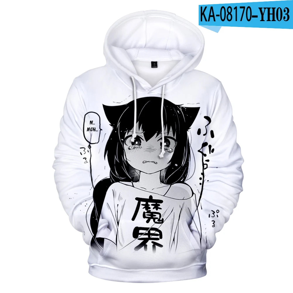 

New arrival 2021 Kawaii Jahy-sama Wa Kujikenai Hoodie Men Women's Sweatshirt Anime Clothes Girl Kids Autumn Winter Pullovers