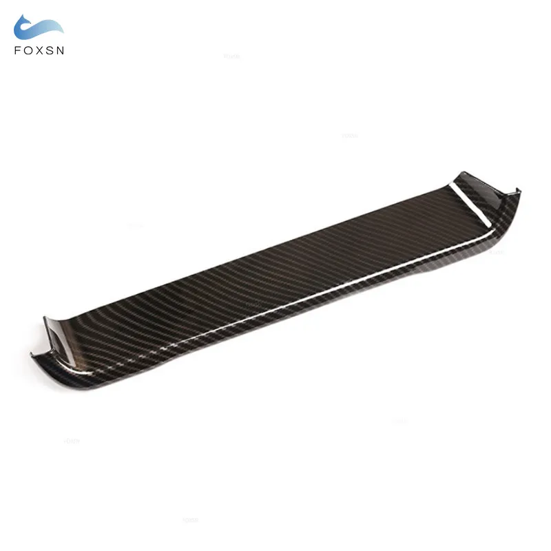 For BMW 7 Series F01 F02 F03 F04 2009-14 ABS Carbon Texture Dashboard Display Decorative Frame Car Interior Accessories