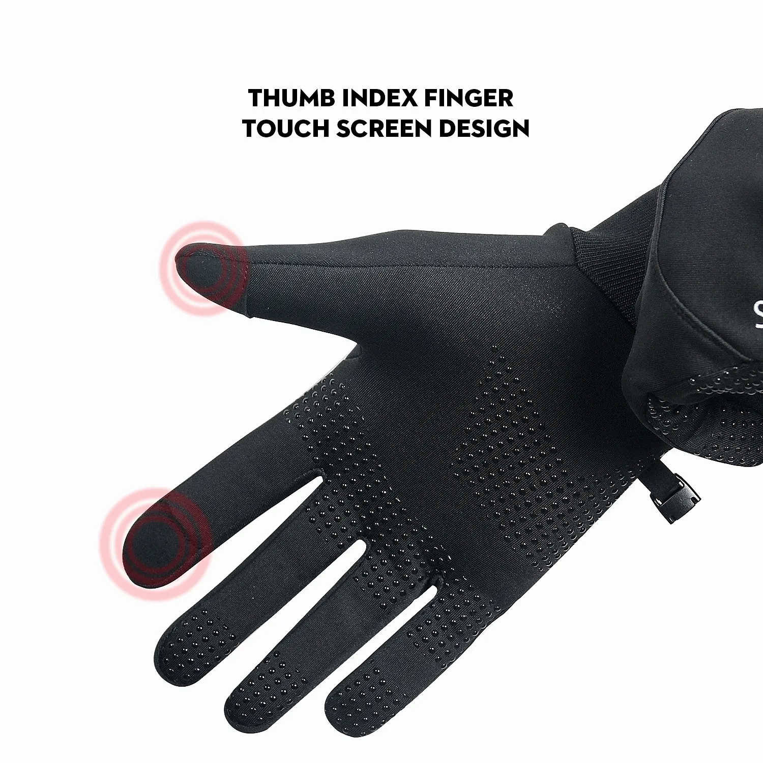 Windproof Cycling Gloves Touch Screen Riding MTB Bike Bicycle Gloves Thermal Warm Motorcycle Winter Autumn Bike Gloves