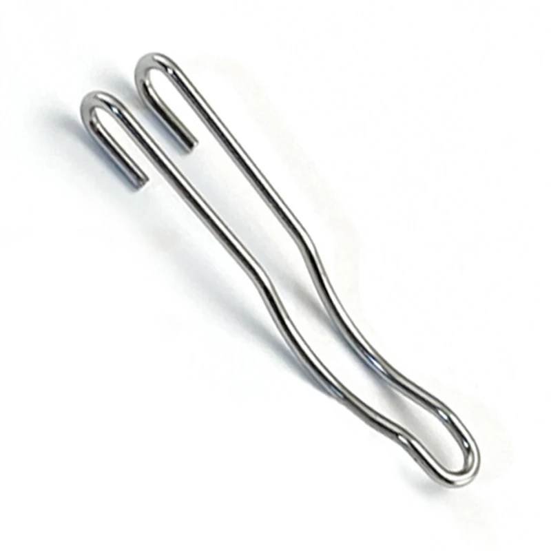 الفولاذ المقاوم للصدأ سلك الخلفي كليب ل العنكبوت سكين مخصص للطي جيب سكين الخلفي كليب أداة DIY Accessories-1piece