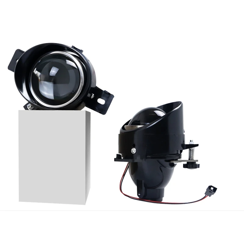 Waterproof Condensing Double Light Fog Lamp Lens Modification Xenon Lamp for Cadillac HD High Quality New