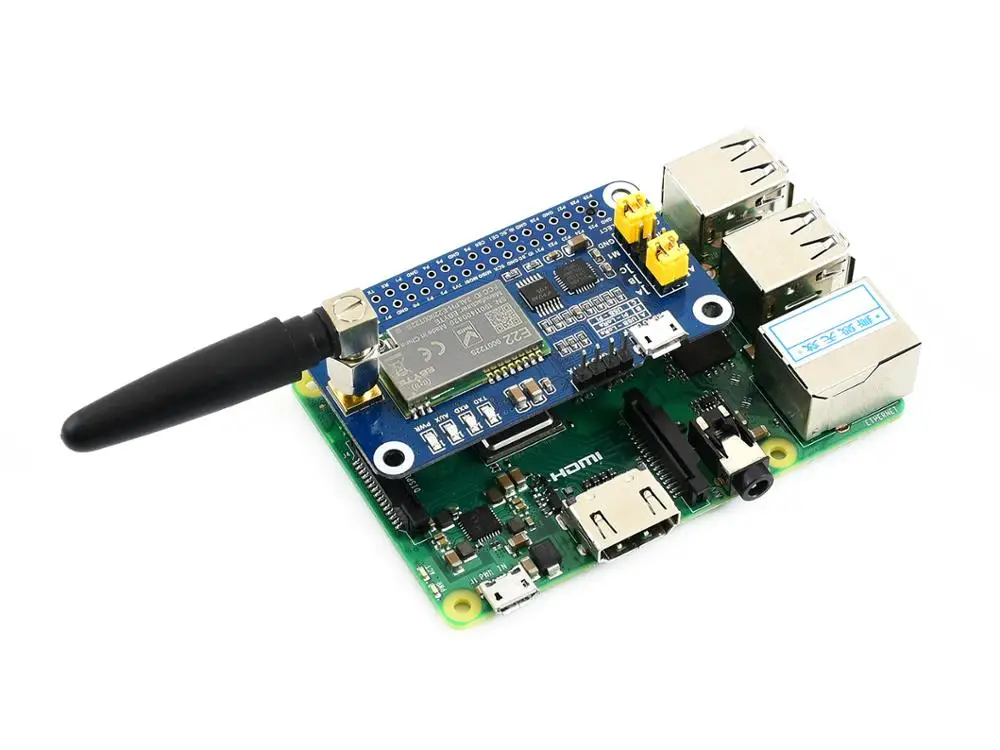 Imagem -05 - Wavesare-chapéu Lora Sx1262 para Raspberry pi Banda de Frequência de 868mhz com Modulação de Espectro Distribuído