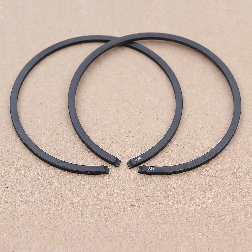 52mm x 1.5mm Piston Rings for Husqvarna 272 272K 272XP 281 282 285 480 181 Chainsaw Replacement Spare Part 2PCS