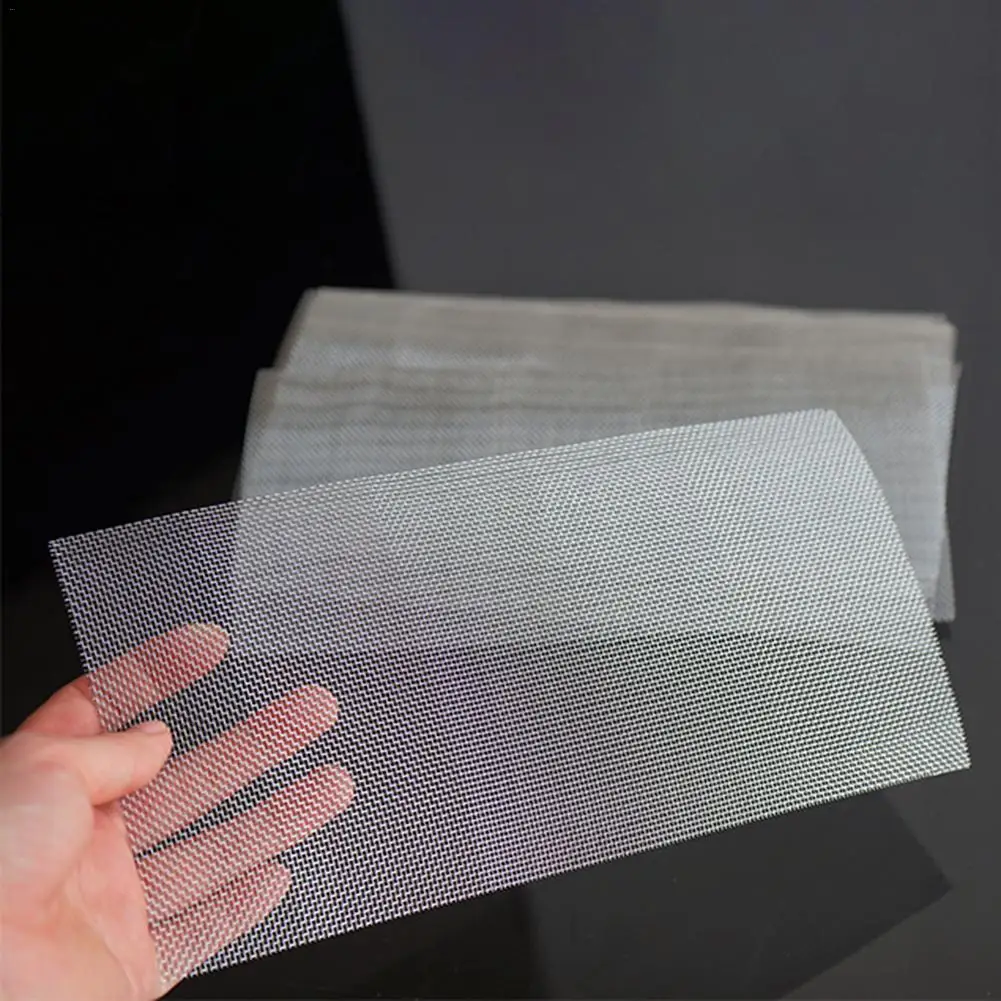 Universal Repairing Panels Fix Stainless Steel Car Bumper Grille Net Panels Glue Plastic Repair Fix Crack Hole Repairing Net