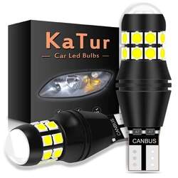 Lot d'ampoules LED haute puissance de feux de recul pour voiture, 12 V, 6500 K, DC, lumière blanche, Canbus, 2000LM, T16 T15, W16W, 921 912, 2 pièces