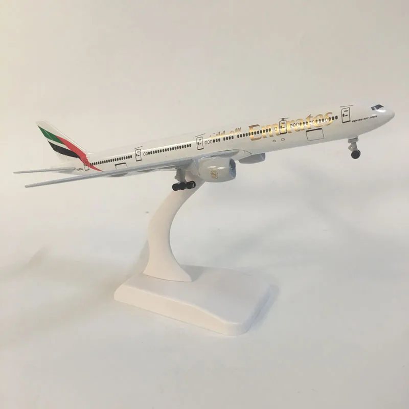 Jason Tutu 20Cm Emiraten Boeing 787 Vliegtuig Model Vliegtuig Model Vliegtuig Model 1:300 Diecast Metalen Vliegtuigen Speelgoed Gift Verzamelen