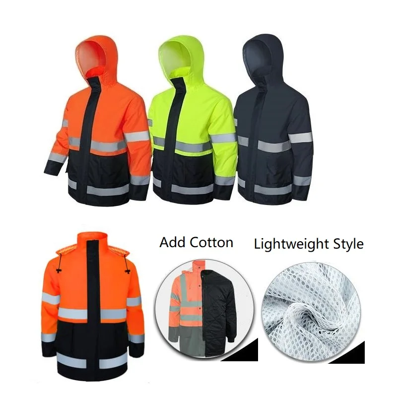 

Outdoor Traffic Warning 300D Oxford Cloth Reflective Safety Protective Clothing