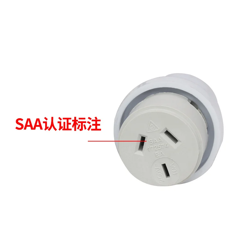 10A/15A SAA Rewirable Plug Socket Australian Female Socket 3 Prong Electrical Socket Grounded Rewire Socket DIY Assembled