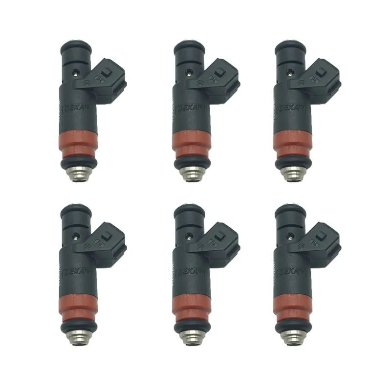 

6Pcs Car Fuel Injectors Nozzle For VAZ20734 8067B023793 For Chevrolet Daewoo Lada