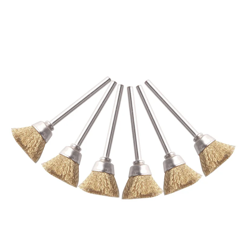 36 Cái/lốc Đồng Bàn Chải Dây Bánh Bàn Chải Cảm Ứng Dụng Cụ Mài Khắc Máy Quay Đánh Bóng Công Cụ Điện Phụ Kiện