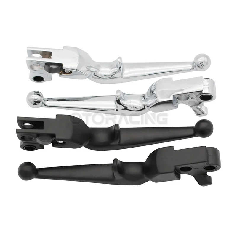 Motorcycle Brake Clutch Hand Levers For Harley Sportster 883 1200 Dyna Softail Night Train Fat Boy Street Bob Road King